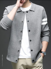 Men’s Knitted Cardigan Sweater Jacket