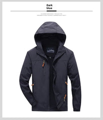 Men’s Gorpcore Tactical Jacket – Waterproof Military Windbreaker