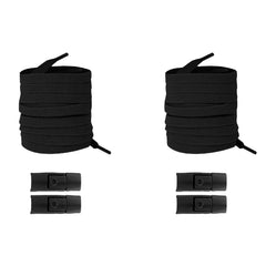 Elastic No-Tie Shoelaces with Press Lock
