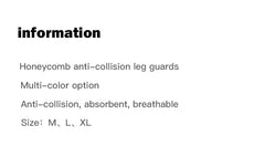 1PC Football Shin Guard Sleeve – Compression Calf Sock with Honeycomb Pads