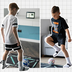 90cm Foldable Football Dribble Training Mat – Kids & Adults