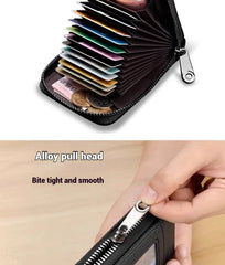 Women’s Zippered Card Holder Wallet