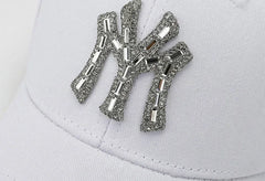 Women’s Rhinestone Baseball Cap – Fashion Casual Sunshade Hat