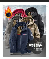 Men’s Maxbarley Retro Fleece Winter Tracksuit Set