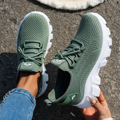 Women’s 2025 Spring Knitted Slip-On Shoes