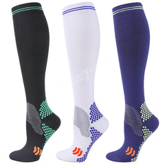 1/3 Pairs Compression Socks – 20-30 mmHg Sports & Recovery