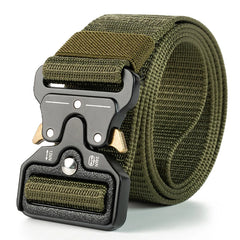 Unisex Tactical Nylon Belt with Quick Release Buckle