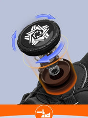 Men’s Rotating Button Safety Work Shoes – Durable Anti-Impact Protective Sneakers