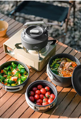 Naturehike Camping Cookware Set – Aluminum Alloy Pot Set for 4–7 People