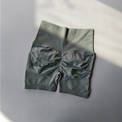 Women’s High-Waist Breathable Yoga Shorts