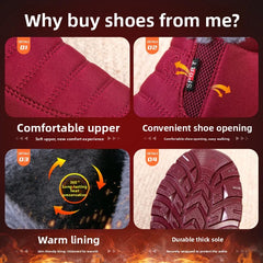 Women’s Waterproof Snow Boots – 2025 Plush Warm Ankle Winter Boots