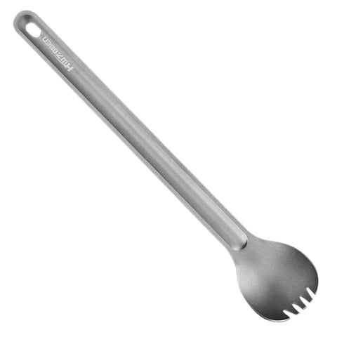 Titanium Long Handle Spork – Lightweight Camping & Backpacking Cutlery
