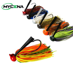 Mycena Football Jig Spinner & Chatter Bait – 12g/16g Weedless Bass Fishing Lure
