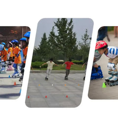 20/40/60PCS Colorful Windproof Training Marker Cones – Soccer, Skating & Multi-Sport Equipment