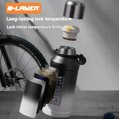 2L Stainless Steel Insulated Thermos Bottle – Hot & Cold Drink Vacuum Flask