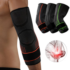 Adjustable Elbow Brace Support – Pain Relief Wrap for Arthritis & Sports Injuries