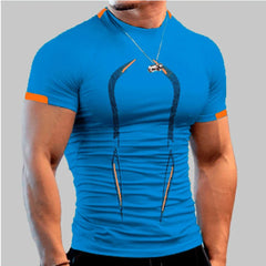 Men’s Summer Quick-Dry Sports T-Shirt – Breathable Training Top