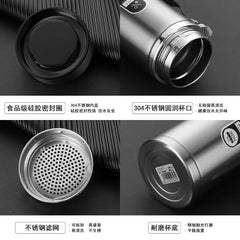 High-Capacity Stainless Steel Business Thermos Mug