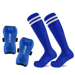 Loogdeel 2-Pair Kids’ Soccer Shin Guards with Socks – Youth Protective Gear
