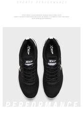 Xtep 2025 Men’s Running Shoes – Sweat-Absorbing, Wear-Resistant Sports Sneakers