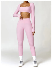 Women’s Quick-Dry Square Neck Gym Top