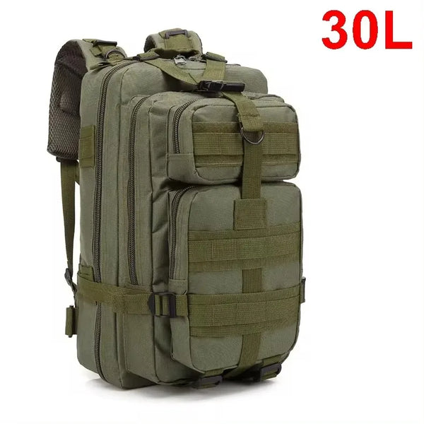 30L/50L Tactical Backpack – MOLLE Outdoor Hiking & Hunting Travel Bag
