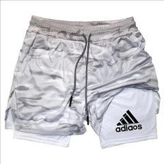 Men’s 2-in-1 Running Shorts with Phone Pocket