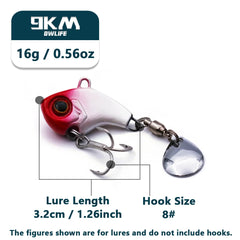 Crankbait & Spinner Fishing Lures 9–16g