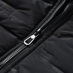 2024 Men’s Cotton Padded Bomber Jacket – Slim Fit Winter Streetwear Coat