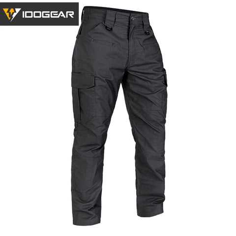 IDOGEAR BSR Men’s Flex Tactical Pants – Lightweight Stretch Cargo Trousers 3213