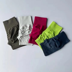 Women’s High-Waist Breathable Yoga Shorts