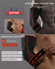 Adjustable Elbow Brace Support – Pain Relief Wrap for Arthritis & Sports Injuries