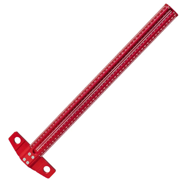 Precision Aluminum T-Ruler – Woodworking Marking & Scribing Gauge