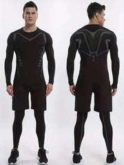 Men’s Quick-Dry Fitness Long-Sleeve Top
