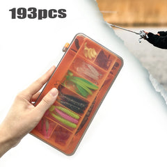 Multi-Lure Fishing Kit with Tackle Box – 83 to 409pcs