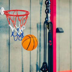 Kids Mini Basketball Hoop – Suction Cup Wall-Mounted Indoor Game Set