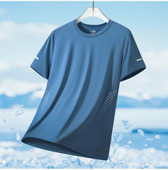 CHRLCK Men’s Quick-Dry Sports T-Shirt – Summer Outdoor