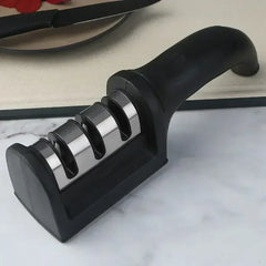 3-Segment Stainless Steel Kitchen Knife Sharpene