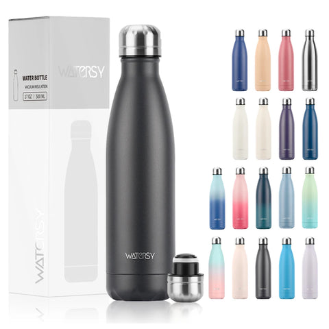 500ml Stainless Steel Insulated Water Bottle – Hot & Cold