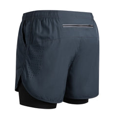 Men’s 2-in-1 Quick-Dry Running Shorts