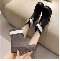 Women’s Waterproof Non-Slip Rain Boots – Soft, Comfortable & Stylish Outdoor Footwear