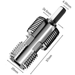 4-Point & 6-Point Water Pipe Inner Hole Opener – Drill-Driven Universal Tapping Tool