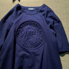 Vintage 3D Print Steel Seal T-Shirt – Casual Loose Unisex Tee