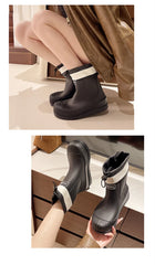 Women’s Waterproof Non-Slip Rain Boots – Soft, Comfortable & Stylish Outdoor Footwear