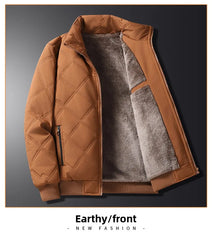 Men’s Thick Fleece Parka – Warm Winter Outdoor Coat