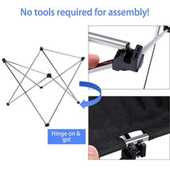 Ultralight Folding Camping Table – Compact Roll-Up Table with Carry Bag