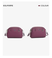 Genuine Leather Women’s Small Crossbody Shoulder Bag