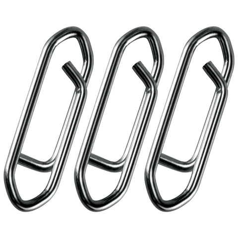 50-Pcs Stainless Steel Fishing Snap Clips