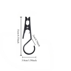 Portable Outdoor Canopy Clip – Multi-Functional Camping Tent Hooks