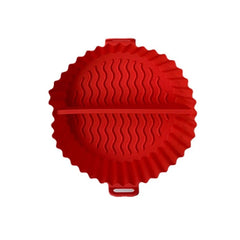 Divided Silicone Airfryer Liner – Reusable Non-Stick Baking Tray for Pizza, Chicken & Fries